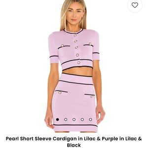 Lovers and Friends Pearl shirt sleeve cardigan - brand new